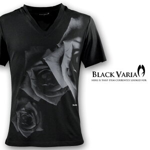 BLACK VARIA �u���b�N�o���A blackvaria T�V���c �K�N �o�� �ԕ� V�l�b�N ���� �v�����gT�V���c �����Y �X���� �אg mens �t�@�b�V���� ������� (�u���b�N��) zkk022