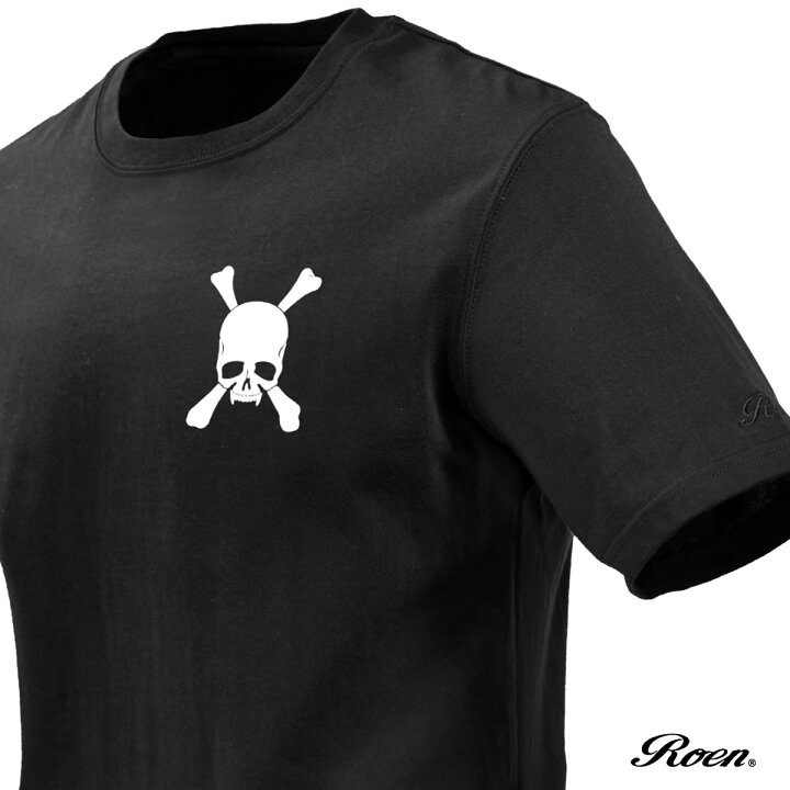 楽天市場】Roen ロエン Tシャツ スカル メンズ クルーネック 半袖T 