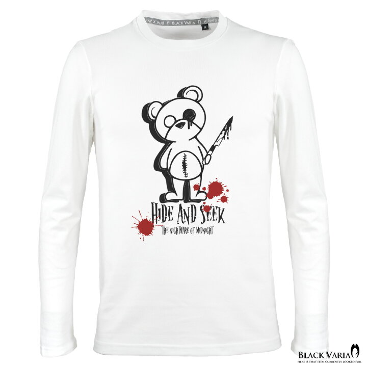 楽天市場】Tシャツ キラー ベア ロゴ 熊 クマ プリント クルーネック  