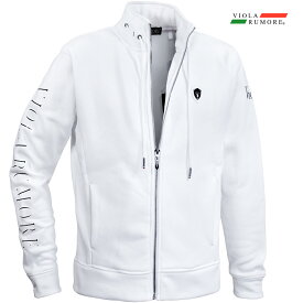 VIOLA rumore ヴィオラ ビオラ ジャケット ジップアップ フリース 起毛 スピンドル メンズ ブルゾン mens(ホワイト白) 62122