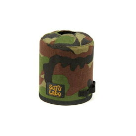 (ソトラボ)SOTO LABO Gas cartridge wear Woodland Camo (OD500)