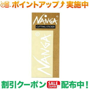 N[|zz(iK)NANGA NANGA LOGO CUTTING STICKER XS (WHT) XS