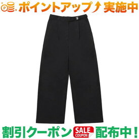 (ナンガ)NANGA PRIMEFLEX WIDE PANTS W (BLK) WM