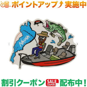 (iK)NANGA NANGA×USHIODA HIROAKI STICKER (FISHING)