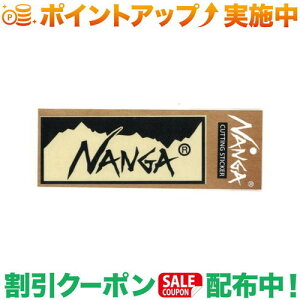 N[|zz(iK)NANGA CUTTING BOXLOGO STICKER iK JbeBO {bNX S XebJ[ (BLK)