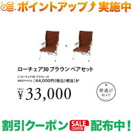 クーポン配布中★(スノーピーク)snow peak ローチェア30ブラウン ペアセット