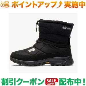 クーポン配布中★(ザ・ノース・フェイス)THE NORTH FACE デタッチャブル ヌプシ ブーティ ポーラテック (TNFブラック×TNFホワイト)