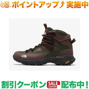 クーポン配布中★(ザ・ノース・フェイス)THE NORTH FACE クレストン ハイク ミッド ウォータープルーフ (ダークニュートープ×TNFブラック | レディース