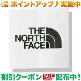(ノースフェイス)THE NORTH FACE TNFスクエアロゴステッカーミニ (ホワイト)