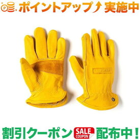 クーポン配布中★(グリップスワニー)GRIP SWANY キャンプ GLOVES(イエロー)｜アウトドア キャンプ用 焚火 グローブ GLOVE 手袋 小物 アクセサリー 日本製 牛革 アウトドア キャンプ BBQ バーベキュー 正規品