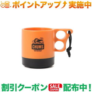 クーポン配布中★(チャムス)CHUMS スペースキャンパーマグカップ (Orange/Black)
