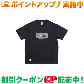 スーパーSALEクーポン★10%オフ(チャムス)CHUMS CHUMS Logo Work Out Dry T (BK)