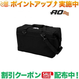 (エーオークーラーズ)AO coolers 36パック キャンバスソフトクーラー ブラック