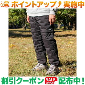 (ジーアールエヌアウトドア)grn outdoor SIX LESS 2WAY PANTS (BLACK)