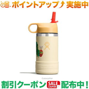 �N�[�|���z�z����(�n�C�h���t���X�N)Hydro Flask ERIC CARLE 12oz KIDS WIDE MOUTH BOTTLE (Caterpillar)