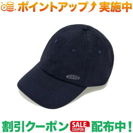 スーパーSALEクーポン★10%オフ(キーン)KEEN LOGO STRETCH CAP (NAVY/MAGNET)