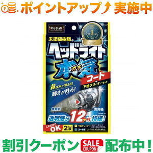 クーポン配布中★(プロスタッフ)Prostaff S132 魁磨き塾 ヘッドライトガチコート