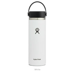 WINTER SALE開催中★(ハイドロフラスク)Hydro Flask HYDRATION 20oz WIDE MOUTH White