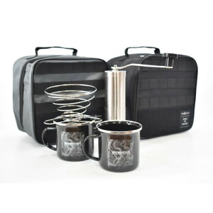 SPRING SALE�J�Ò���(5050WORKSHOP) PORTABLE COFFEE SET Ver.2 (BLACK)