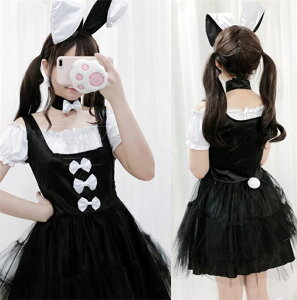 バニーガール ハロウィン衣装 仮装 バニー 制服 コスプレ衣装 うさ耳 ウサギ うさぎ ミニ ワンピース ハロウィン コスチューム セクシー 大人 レディース 可愛い Halloween イベント ハロウィー