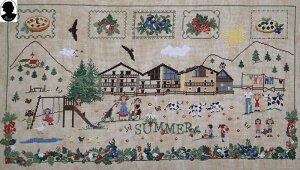Summer 2018�E�N���X�X�e�b�` �}�� �`���[�g �h�J ��|*Sara guermani*