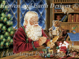 Santa's Workshop・クロスステッチ 図案 チャート 刺繍 手芸*Heaven&Earth*