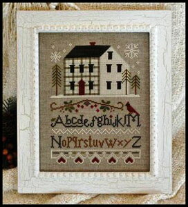 Winter Plaid�E�N���X�X�e�b�` �}�� �`���[�g �h�J ��|*Little House Needleworks*