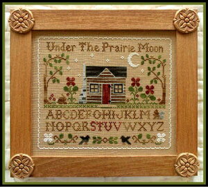 Prairie Sampler�E�N���X�X�e�b�` �}�� �`���[�g �h�J ��|*Little House Needleworks*