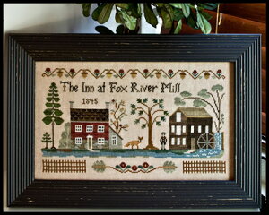 Inn At Fox River Mill�E�N���X�X�e�b�` �}�� �`���[�g �h�J ��|*Little House Needleworks*