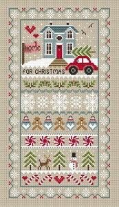 Home for Christmas�E�N���X�X�e�b�` �}�� �`���[�g �h�J ��|*Little Dove Designs*