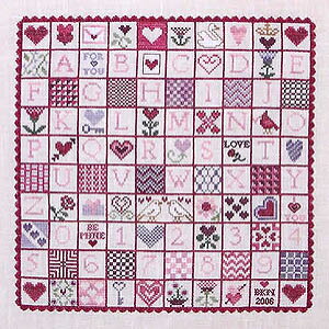 SEALED WITH A KISS�E�N���X�X�e�b�` �}�� �`���[�g �h�J ��|*BLUE RIBBON DESIGNS*