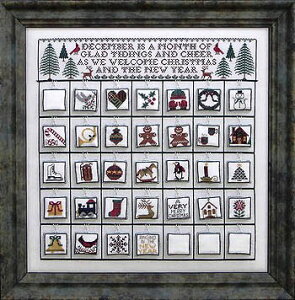 Countdown To Christhmas�E�N���X�X�e�b�` �}�� �`���[�g �h�J ��|*BLUE RIBBON DESIGNS*