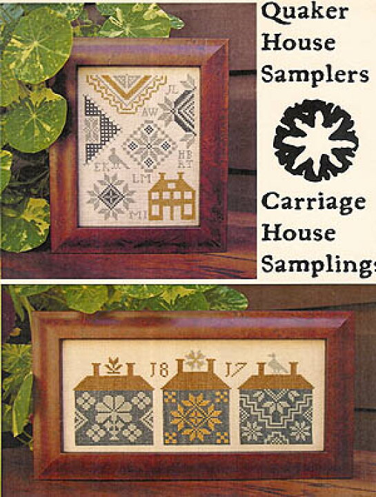 楽天市場】Quaker House Sampler・クロスステッチ 図案 チャート 刺繍 