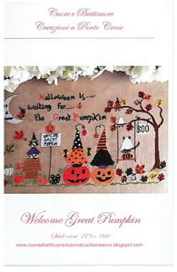 Welcome Great Pumpkin�E�N���X�X�e�b�` �}�� �`���[�g �h�J ��|*Cuore E Batticuore*