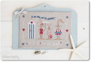 Bunnies on the Beach�E�N���X�X�e�b�` �}�� �`���[�g �h�J ��|*Madame Chantilly*