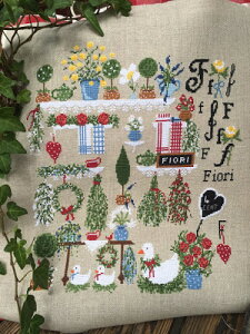 Fiori�E�N���X�X�e�b�` �}�� �`���[�g �h�J ��|*lilli violette*