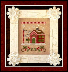 Santa's Village 3-North Pole Post Office・クロスステッチ 図案 チャート 刺繍 手芸*Country Cottage Needleworks*