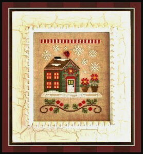 Santa's Village 2-Poinsettia PlaceENXXeb` } `[g hJ |*Country Cottage Needleworks*
