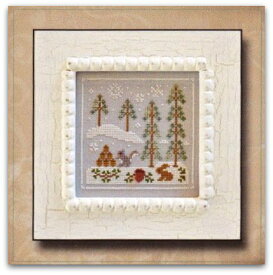 Frosty Forest 4-Snowy Friends・クロスステッチ 図案 チャート 刺繍 手芸*Country Cottage Needleworks*