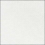 クロスステッチ 布 アイーダ 20ct ホワイト ツバイガルト (Zweigart 3326 White 100) Aida