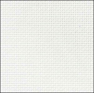 �؂蔄�� �S��106×10�Z���`�P�� �N���X�X�e�b�` �z �A�C�[�_ 20ct �z���C�g �c�o�C�K���g (Zweigart 3326 White 100) Aida