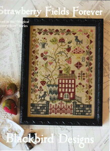 Strawberry Fields Forever�E�N���X�X�e�b�` �}�� �`���[�g �h�J ��|*Blackbird Designs*
