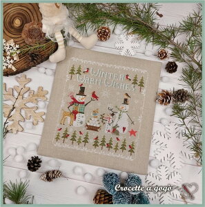 Winter Warm wishes�E�N���X�X�e�b�` �}�� �`���[�g �h�J ��| *Crocette a gogo*