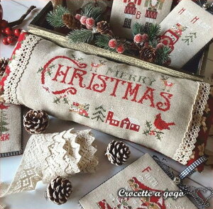 Merry Christmas 2022�E�N���X�X�e�b�` �}�� �`���[�g �h�J ��| *Crocette a gogo*