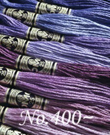 DMC 25番 刺繍糸　400番台