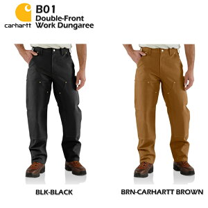 �y�J�[�n�[�g Carhartt�zB01 Loose Straight Firm Duck Double Front Dungaree ���[�N�p���c �_�u���t�����g ���[�N �_���K���[ �y�C���^�[�p���c �_�u���j�[ �_�b�N ���[�N�p���c ���[�N�E�G�A �i�����O�X32