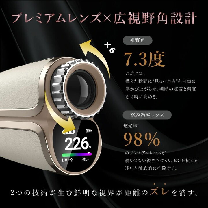 楽天市場】FastDeer S2 ゴルフ 距離計 レーザー距離計 ゴルフ 高精度