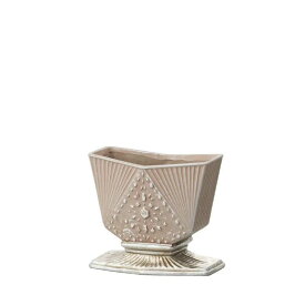 花瓶 フラワーベース Ceramic Display Claudia クラウディア antique beige （1個入り） [120-790-172] [p79] ストーンウェア （代引き不可） インテリア ディスプレイ