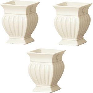 �ԕr �t�����[�x�[�X Ceramic Display CLASSIC VASE �N���V�b�N �x�[�X ivory �i3����j [122-921-310] [p71] �X�g�[���E�F�A �i������s�j �C���e���A �f�B�X�v���C