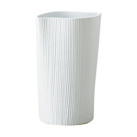 花瓶 フラワーベース Ceramic Display plage プラージュ white （1個入り） [144-753-102] [p65] ストーンウェア （代引き不可） インテリア ディスプレイ